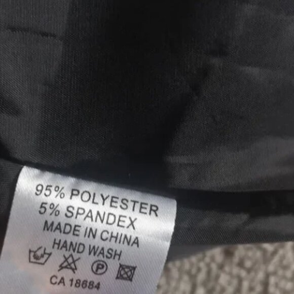 Gilani Lined Black Satin Skirt - Picture 4 of 4